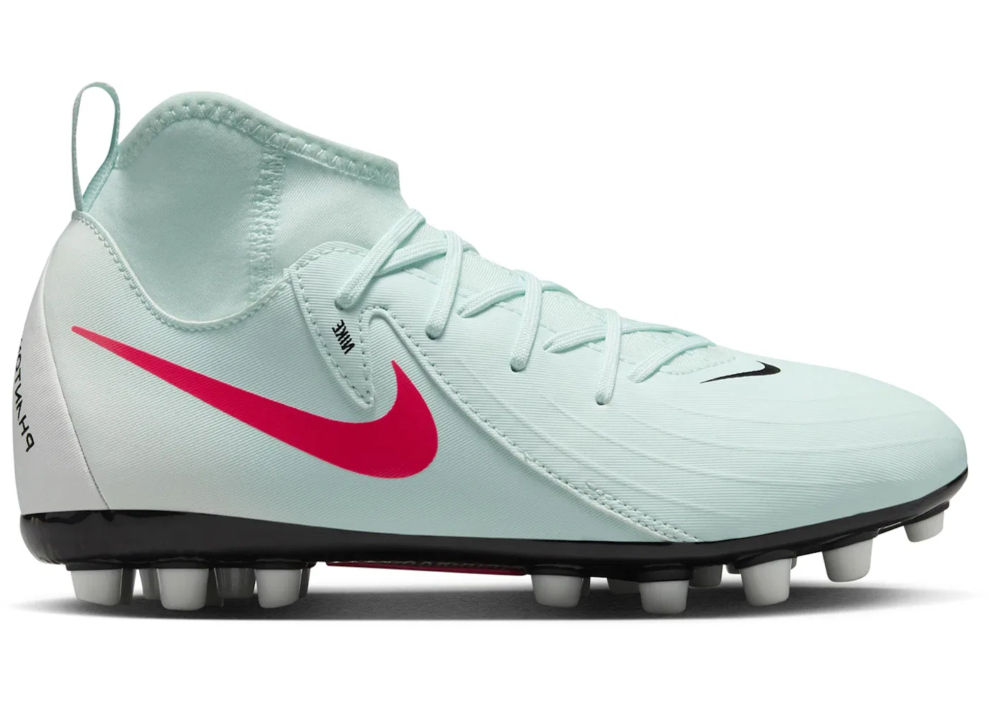 Детские бутсы Nike Phantom Luna 2 Academy AG, Mint Off Noir Atomic Red