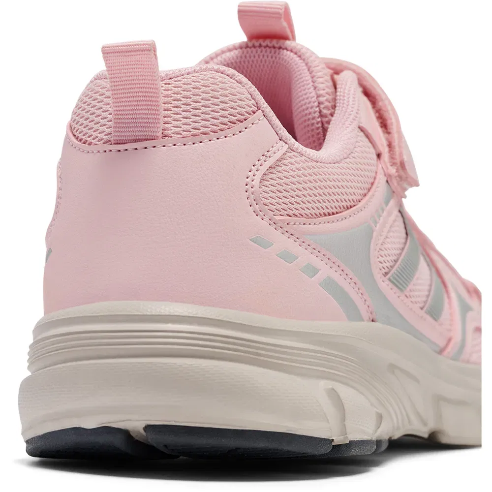 Детские кроссовки для девочек с эластичными шнурками Effort One VC Hummel, Pink — фото 3