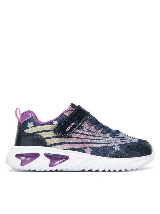 Кроссовки J Assister Girl Geox, темно-синий
