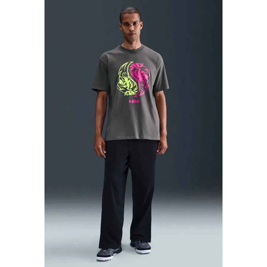 Футболка с графическим принтом Lebron Max 90 Nike, Антрацитовый — фото 4