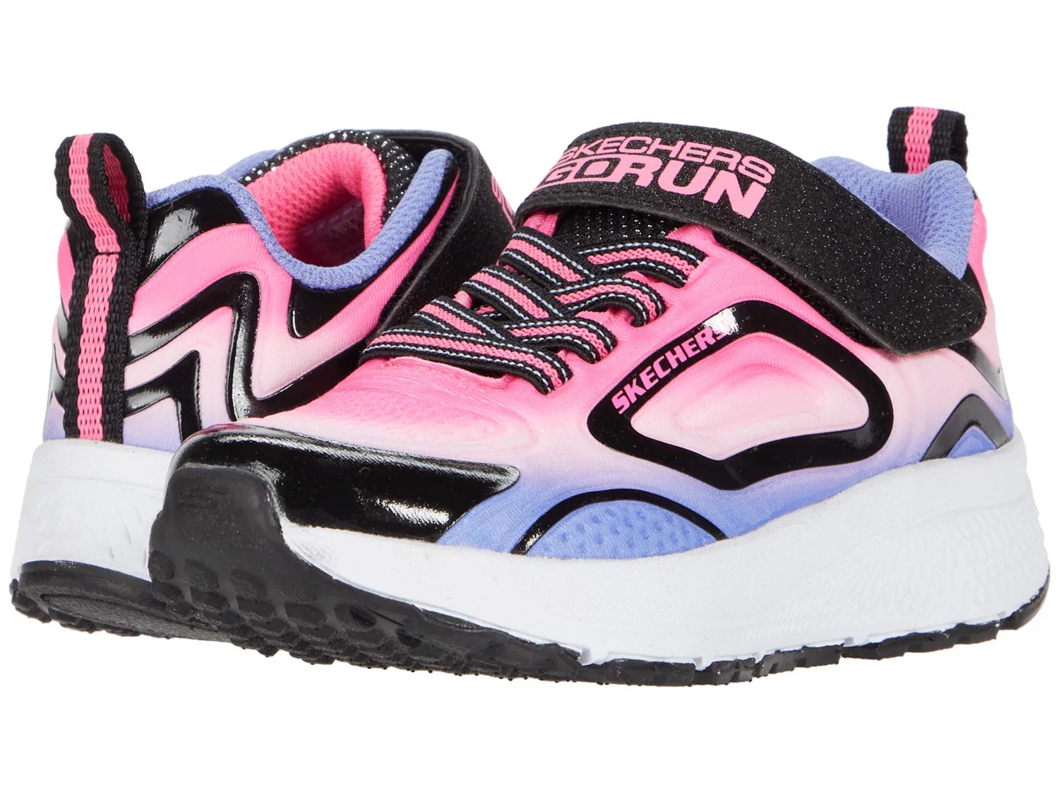 Детские кроссовки для девочек с амортизацией Go Run Consistent Skechers, Bk Mt — фото 2