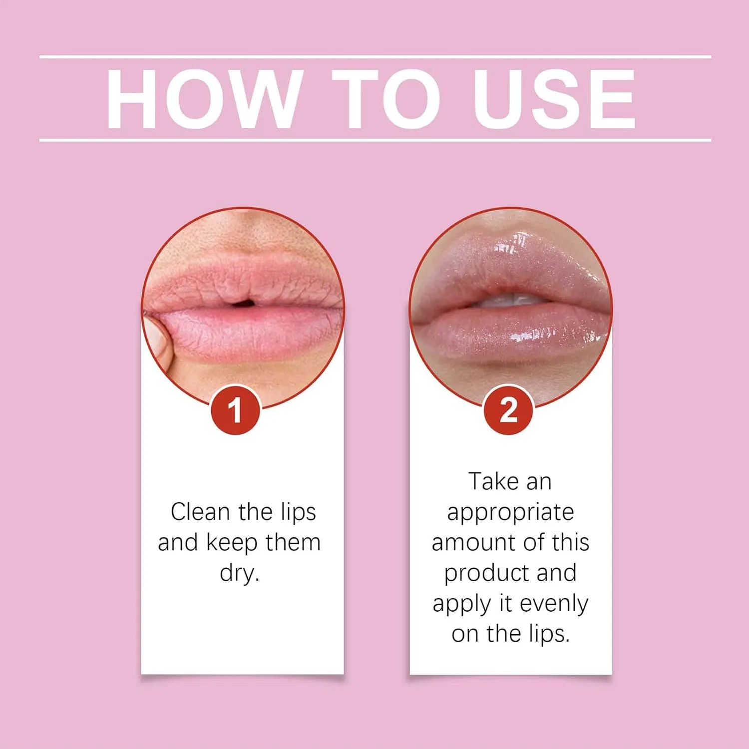 Бальзам для губ Nicht Klebriges Lip Repair Öl, 1 oz Generisch — фото 4