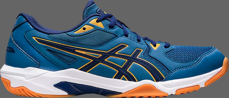 Кроссовки gel rocket 10 'azure deep ocean' Asics, синий - фото