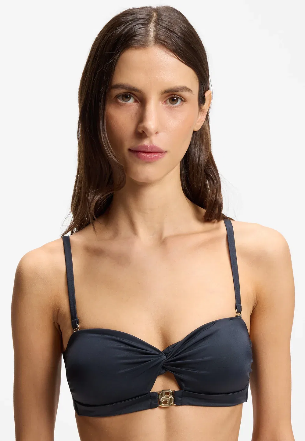 Bandeau_Double b - верх от бикини Boss, Dark Blue