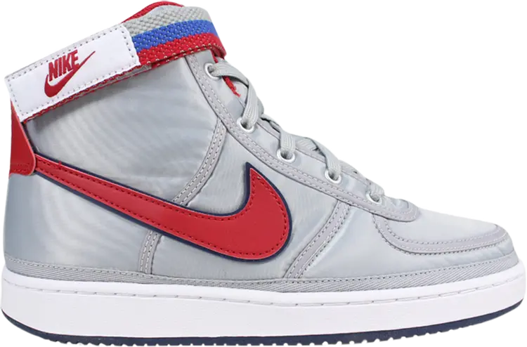 

Кроссовки Nike Vandal High Supreme GS 'Metallic Silver', серебряный