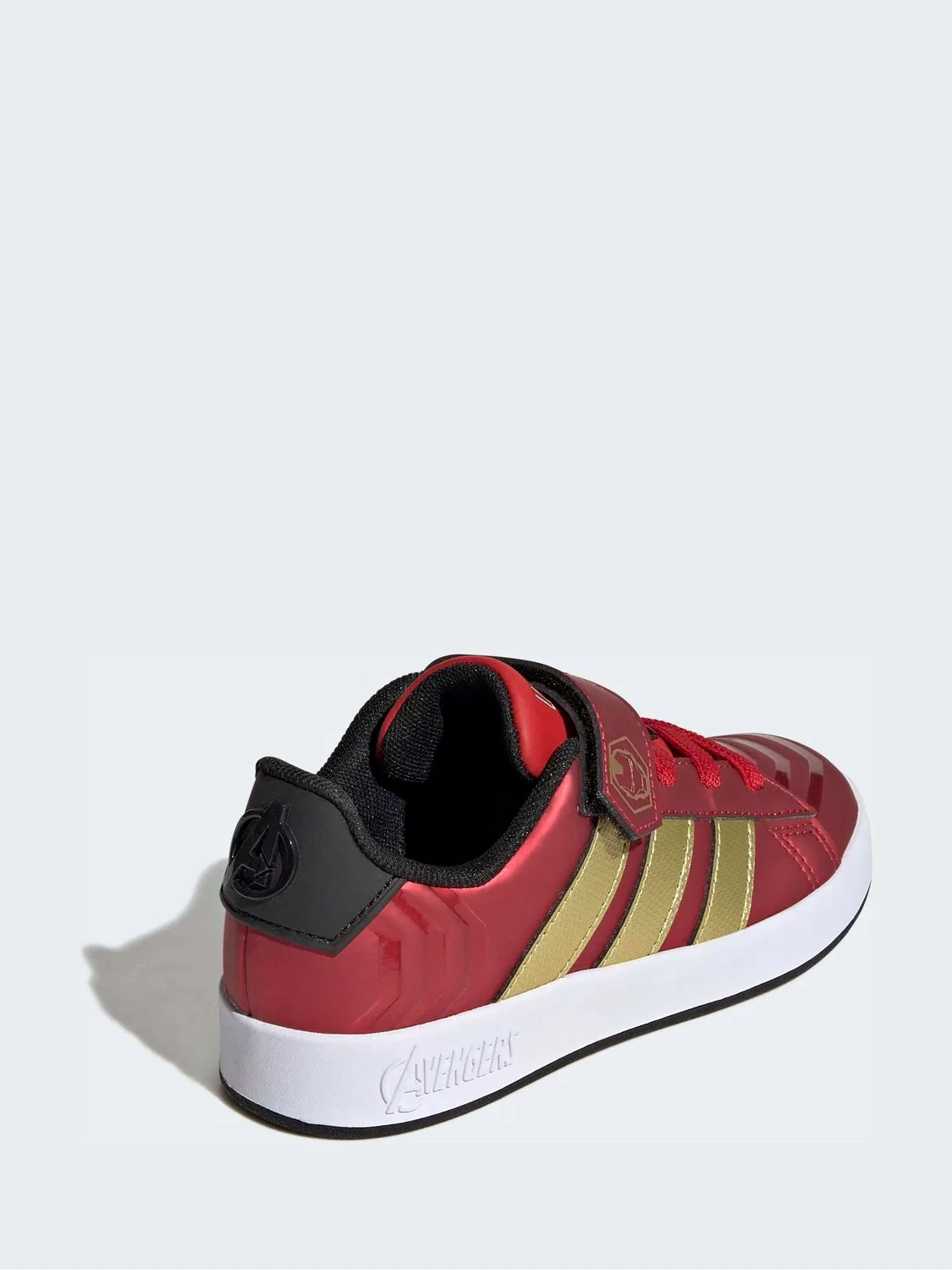 Кроссовки Marvel Avengers Iron Man adidas, красный — фото 3