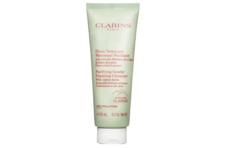 Женское очищающее молочко для лица с пеной, 125 мл, CLARINS, White — фото 2