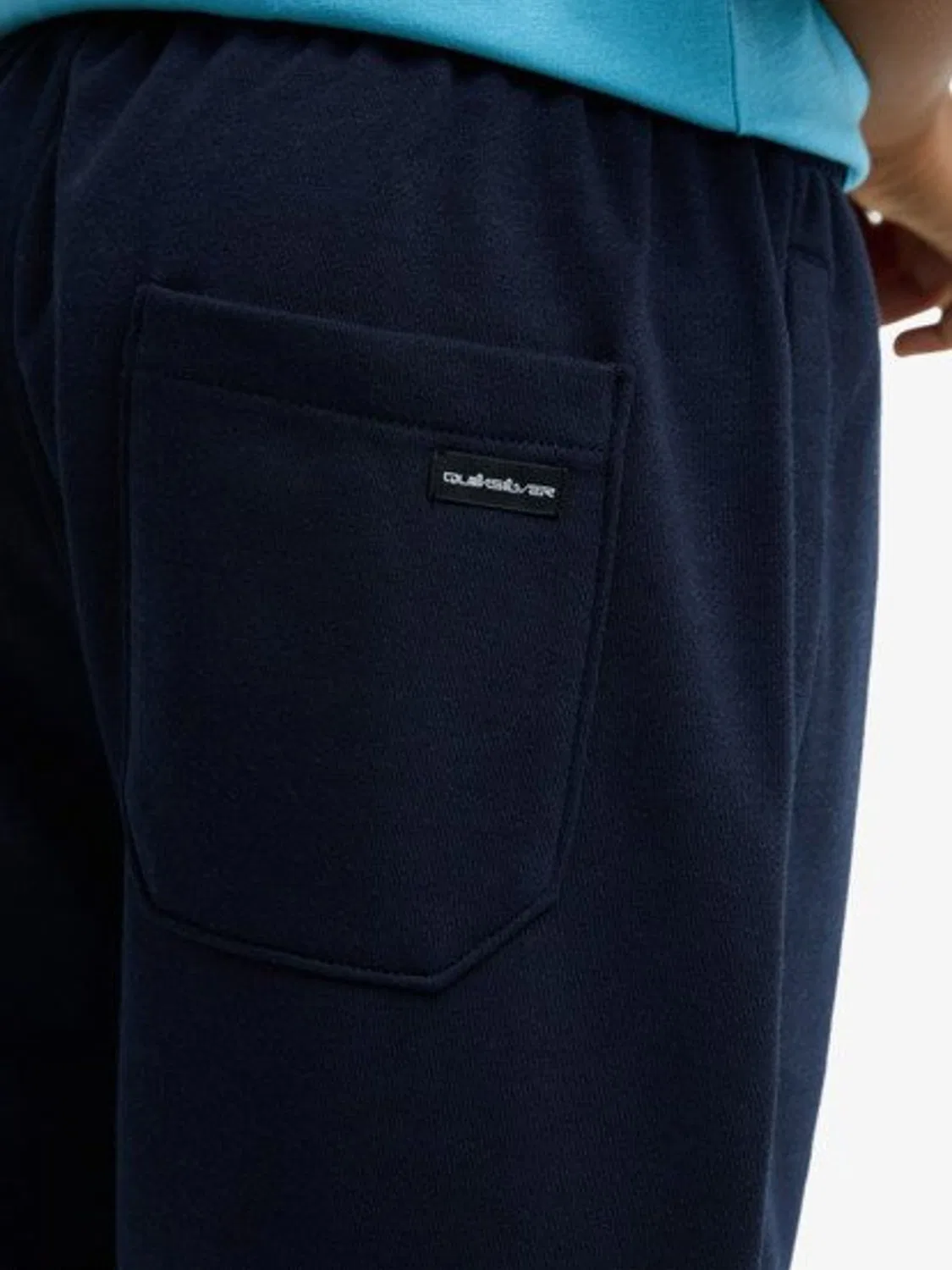 Шорты джоггеры Easy Day Logo Quiksilver, синие — фото 4