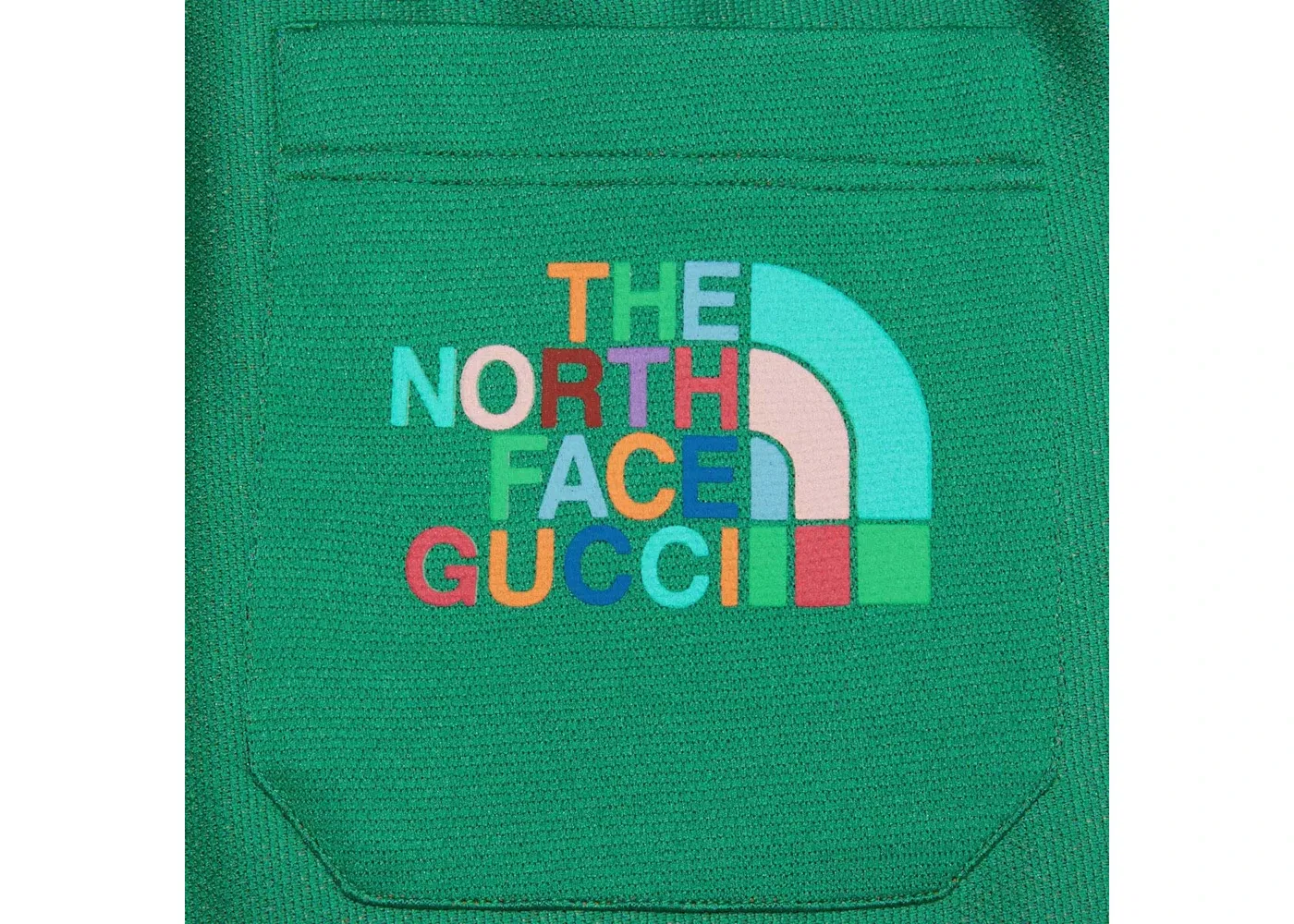 Мужские шорты из нейлона Gucci x The North Face, Green — фото 2