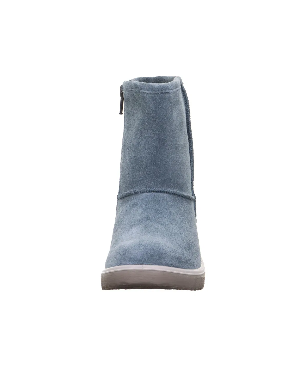 Детские снежные ботинки для девочек с принтом Lora Warm Gefütterte Gore-tex Superfit, Blau 8020 — фото 2