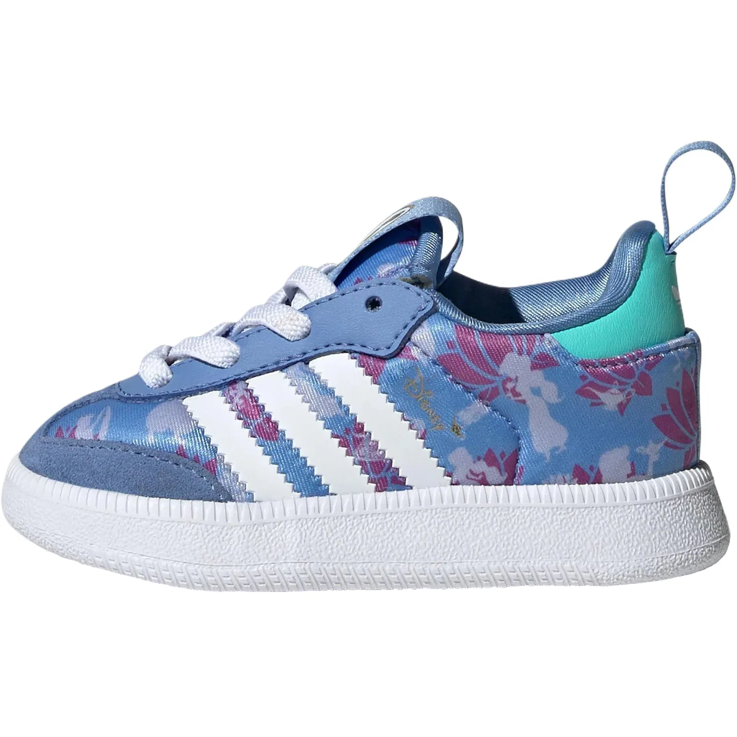 Детские кроссовки для мальчиков с замшевыми вставками Adidas Originals Samba, Blue