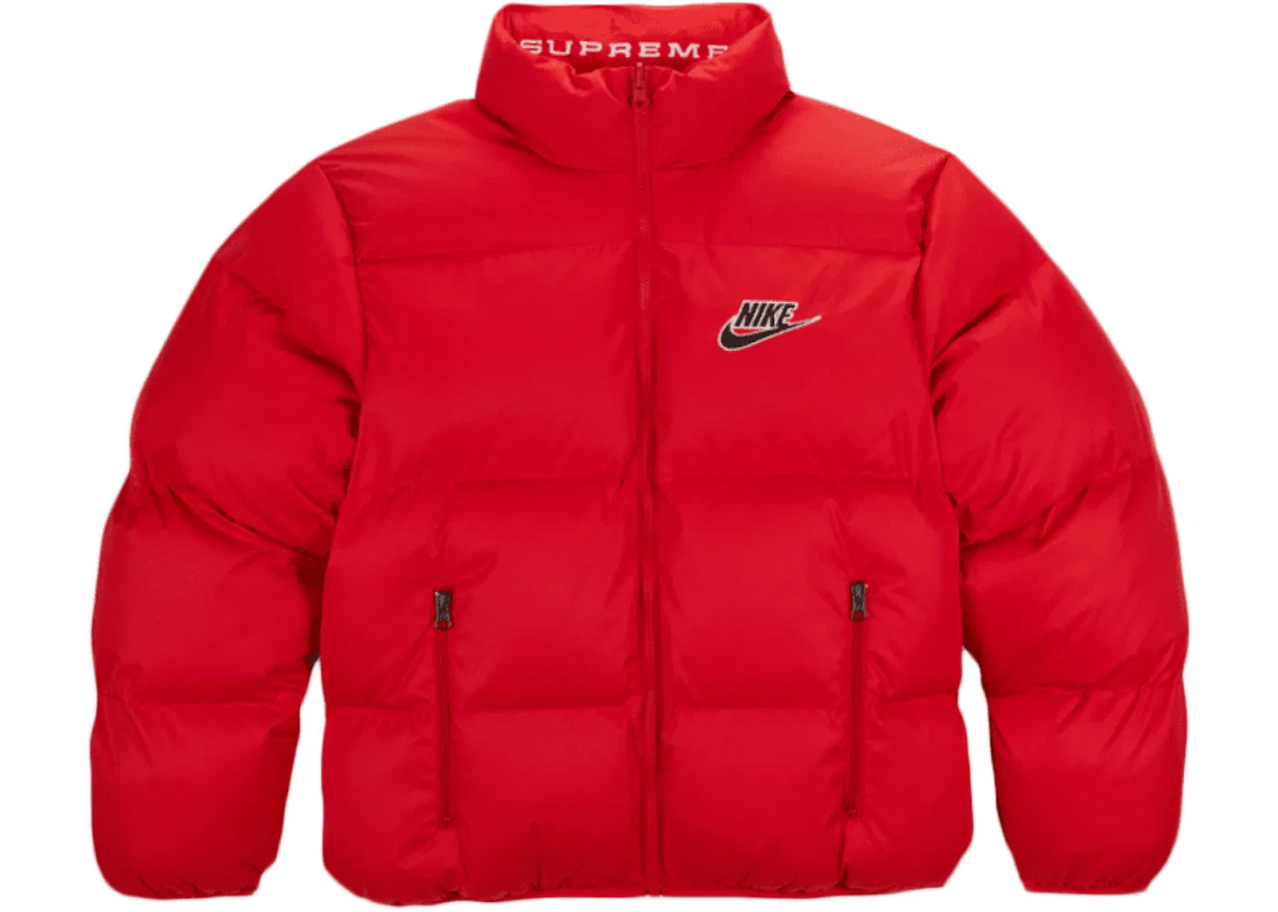 Мужская куртка пуховик двусторонняя Jacket Supreme, Red