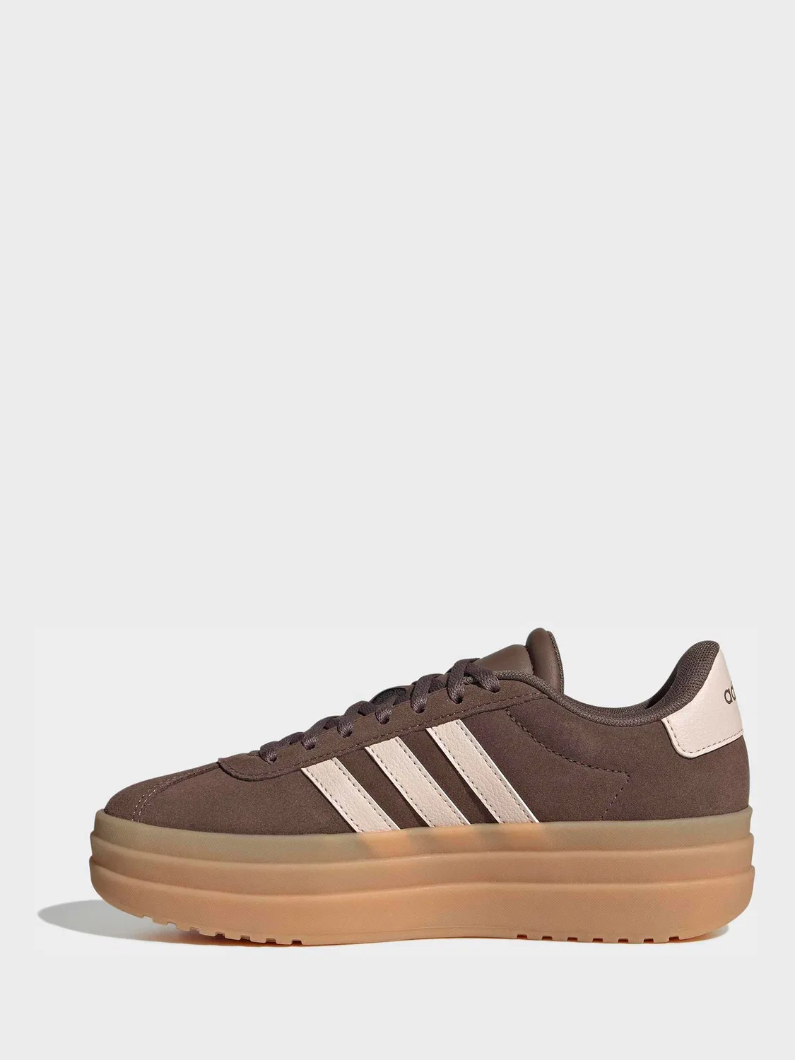 Кроссовки VL Court Bold adidas, коричневый — фото 2