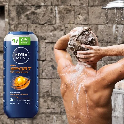 Набор мужских косметических средств для тела Nivea Men Get Active, Цвет: отсутствует — фото 3