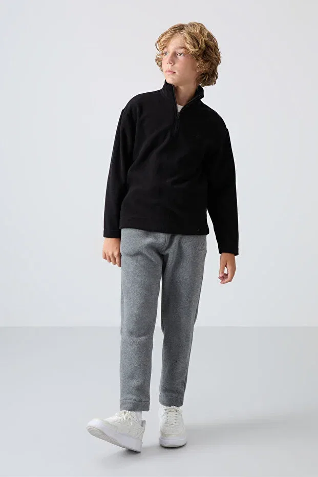 Детские свитшот для мальчиков с флисом 2-pack Tommy Life, Black-Gb Continues — фото 3