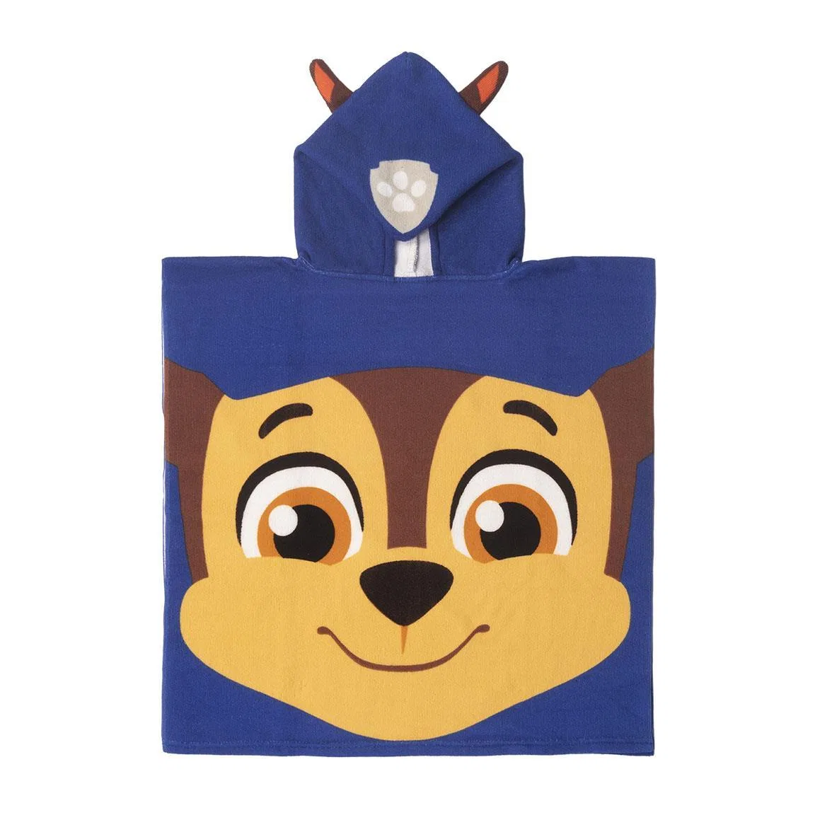 Детский пончо-полотенце Chase Paw Patrol, Paw Patrol, Синий