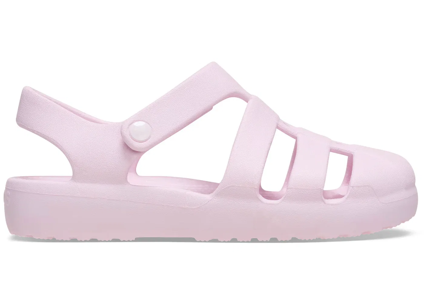 Детские сандалии с закрытым носком Classic Fisherman Sandal Crocs, Pink Milk