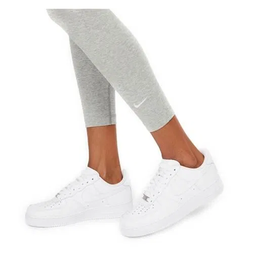 Женские спортивные леггинсы Nike NSW ESSNT 7/8MR LGGNG, Цвет Grau — фото 4