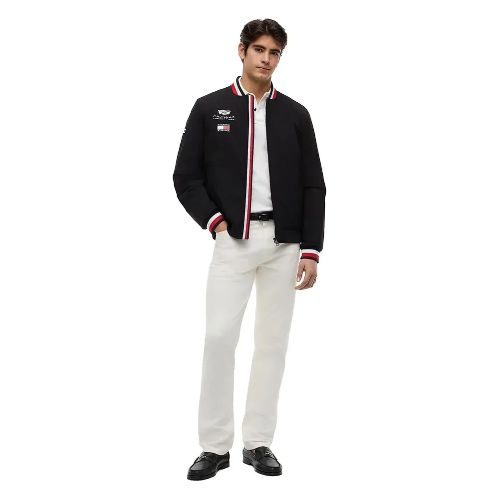 Куртка-бомбер Replica Varsity Tommy Hilfiger, черный — фото 4