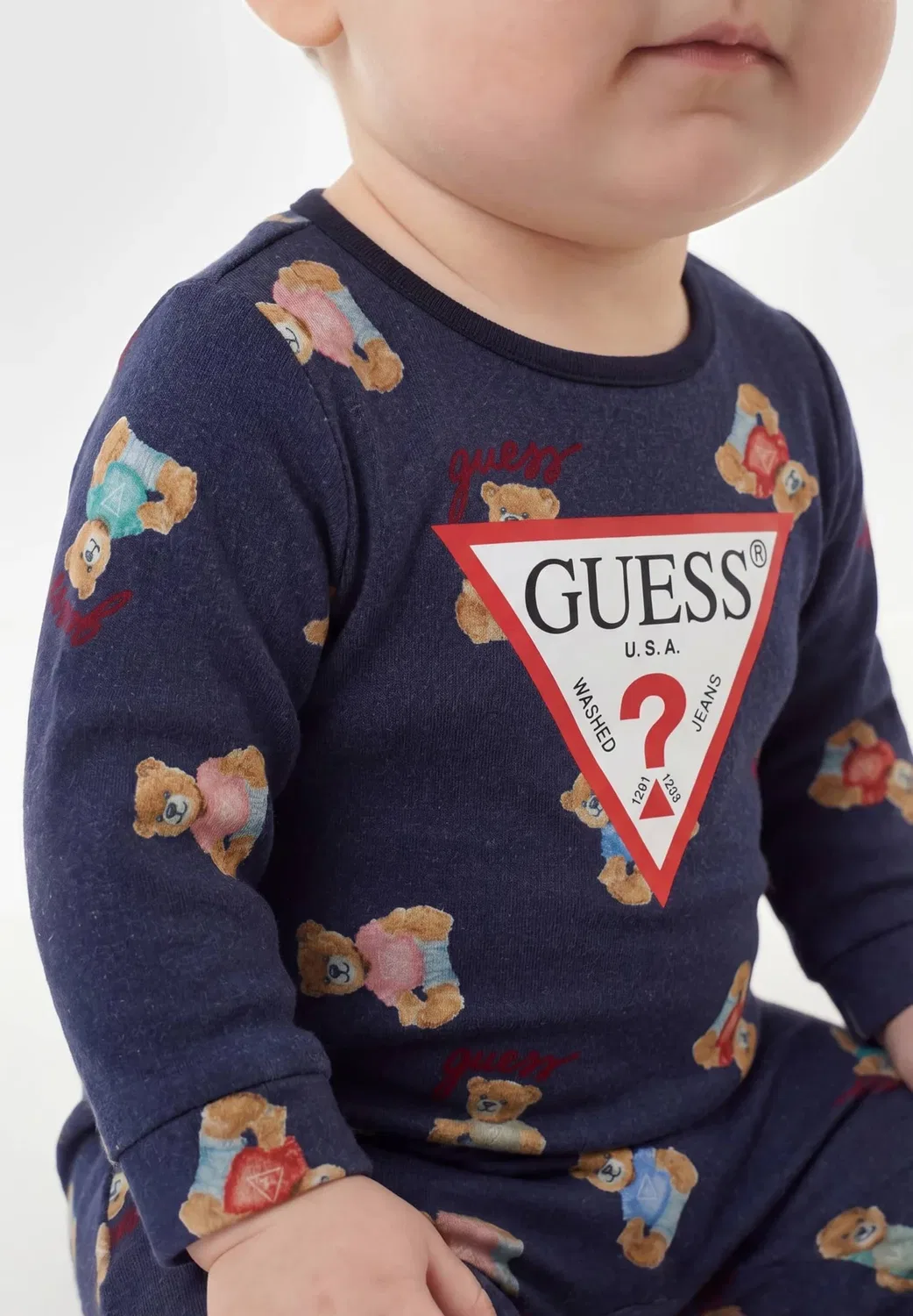 Комбинезон унисекс из трикотажа Guess, Unisex Bear G V