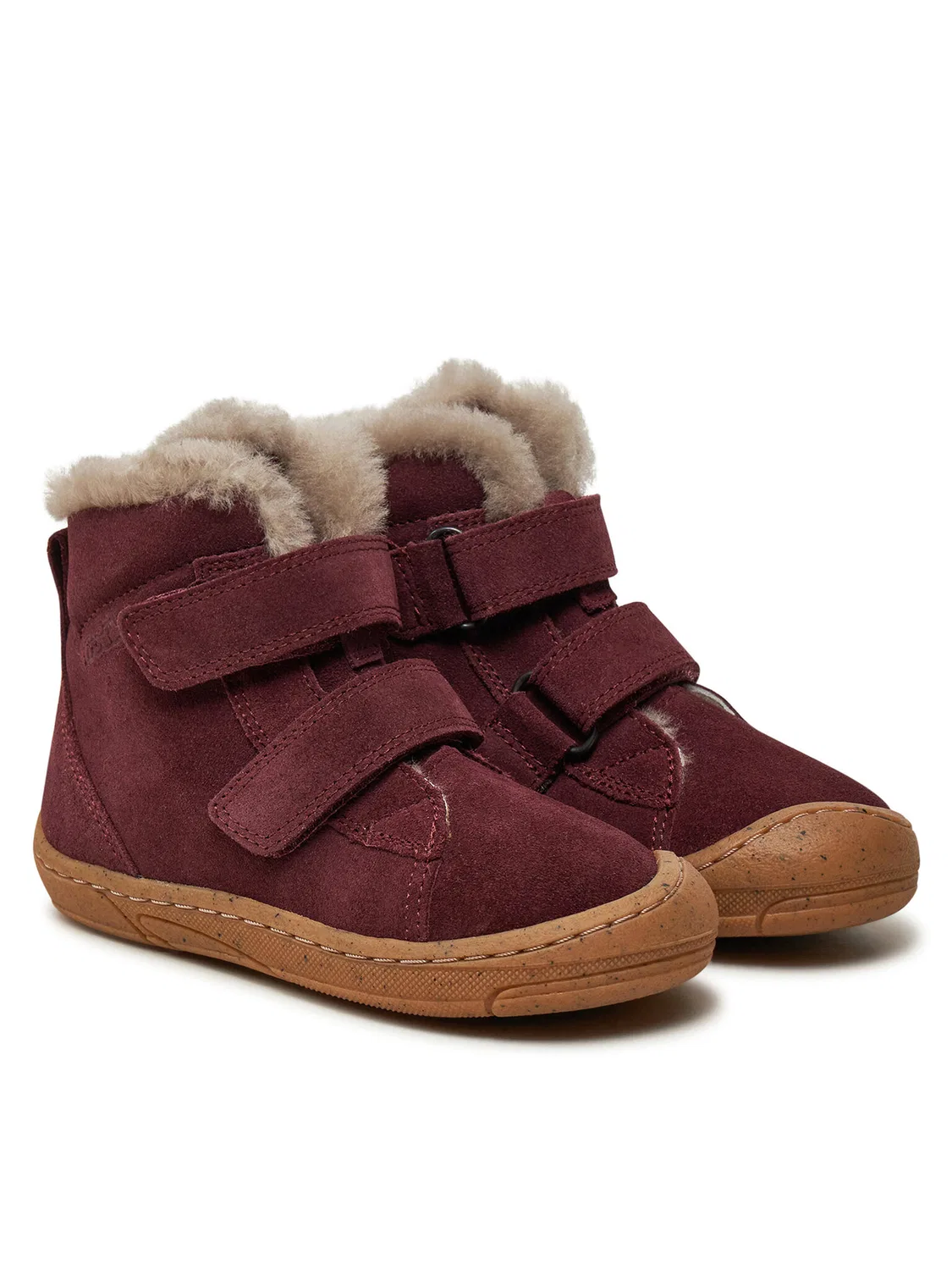 Сапоги для девочки Minni Suede Froddo, темно-красный — фото 2