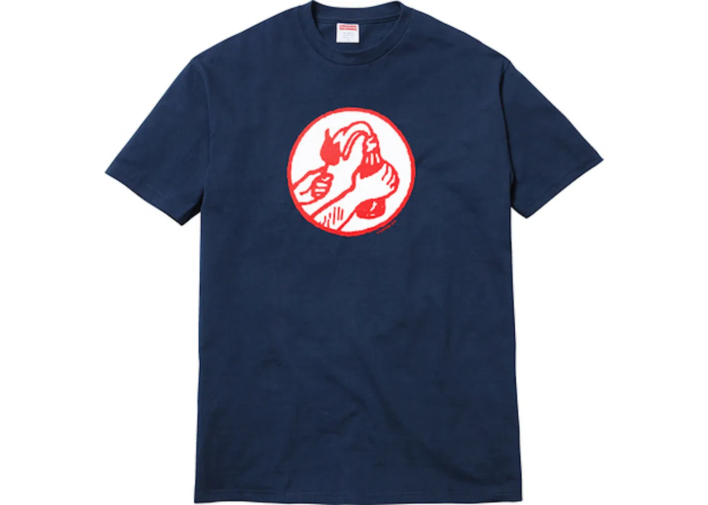Футболка с принтом Tee Supreme, Navy
