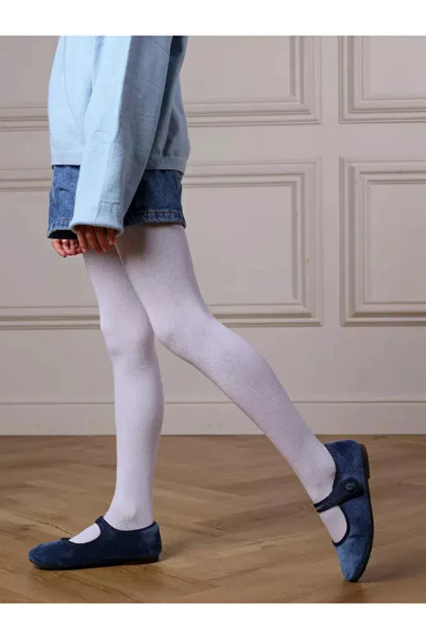 Детские колготки хлопковые Mikka Lüks, White