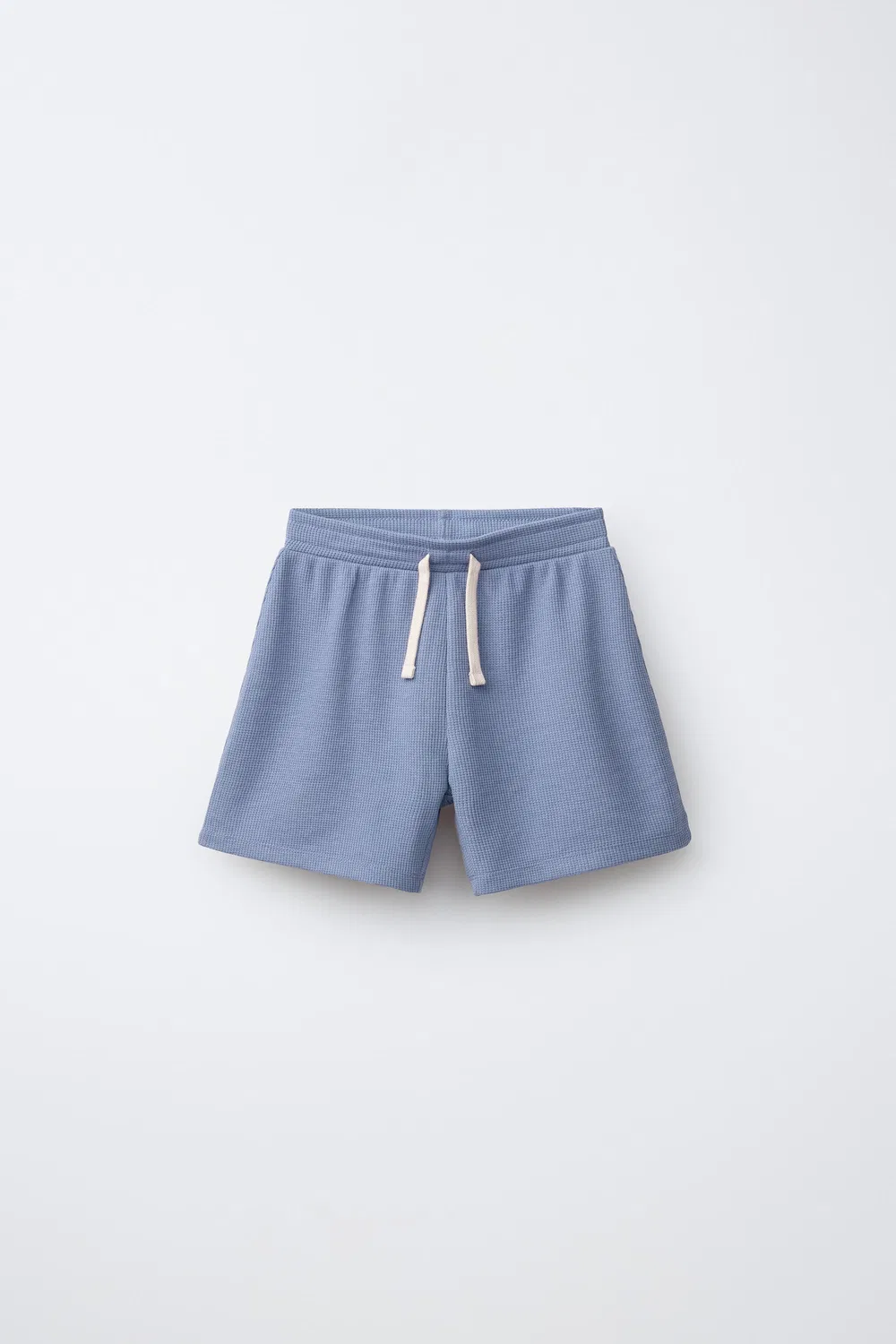 Пижама из вафельной вязки, размер 1,5-6 лет ZARA, Blue — фото 4