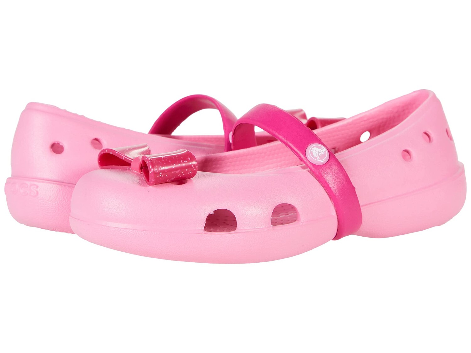 

Туфли Crocs Kids, Keeley Embellished Flat