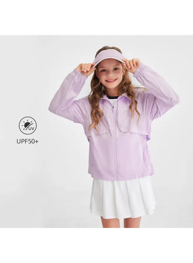 Куртка легкая с защитой UPF50+ для девочек Hush Puppies — фото 2