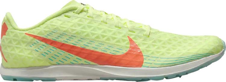 

Бутсы Nike Zoom Rival Waffle 5 'Barely Volt Hyper Orange', зеленый