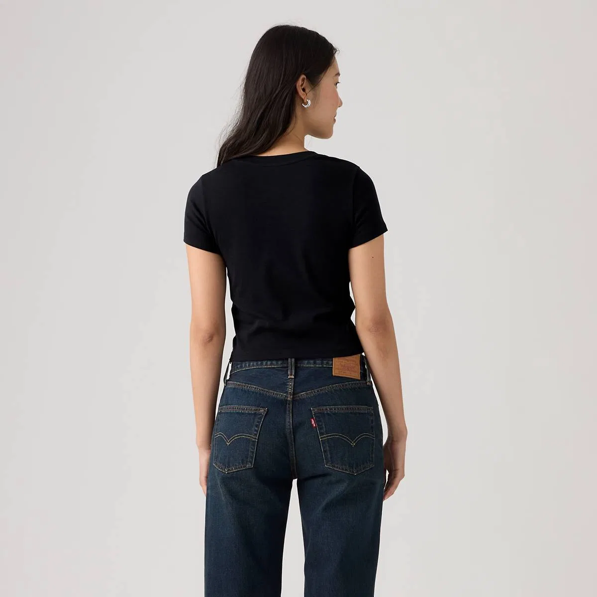 Незаменимая детская футболка Levi's, Anthracite Night - Black — фото 4