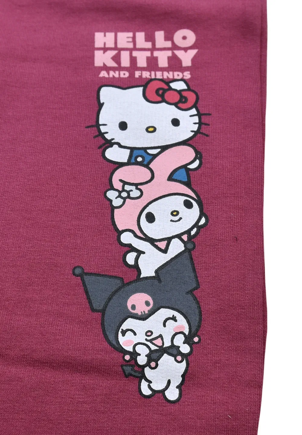 Jogginghose friends kuromi my melody training sweat - tracksuit bottoms Hello Kitty, Pink — фото 3