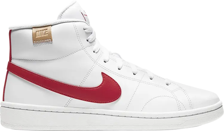 

Кроссовки Nike Court Royale 2 Mid 'White University Red', белый