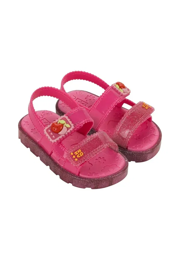 Сандалии с цветочной аппликацией Nina baby col bk991 Zaxy, Pink, розовый — фото 2