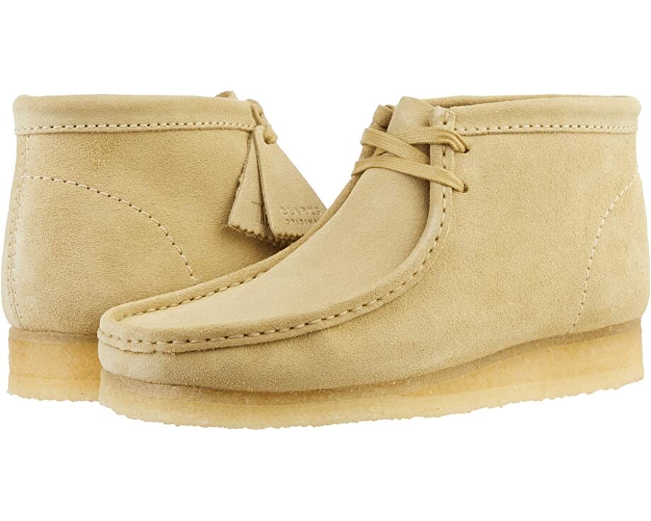 

Ботинки Wallabee Boot Clarks, замша