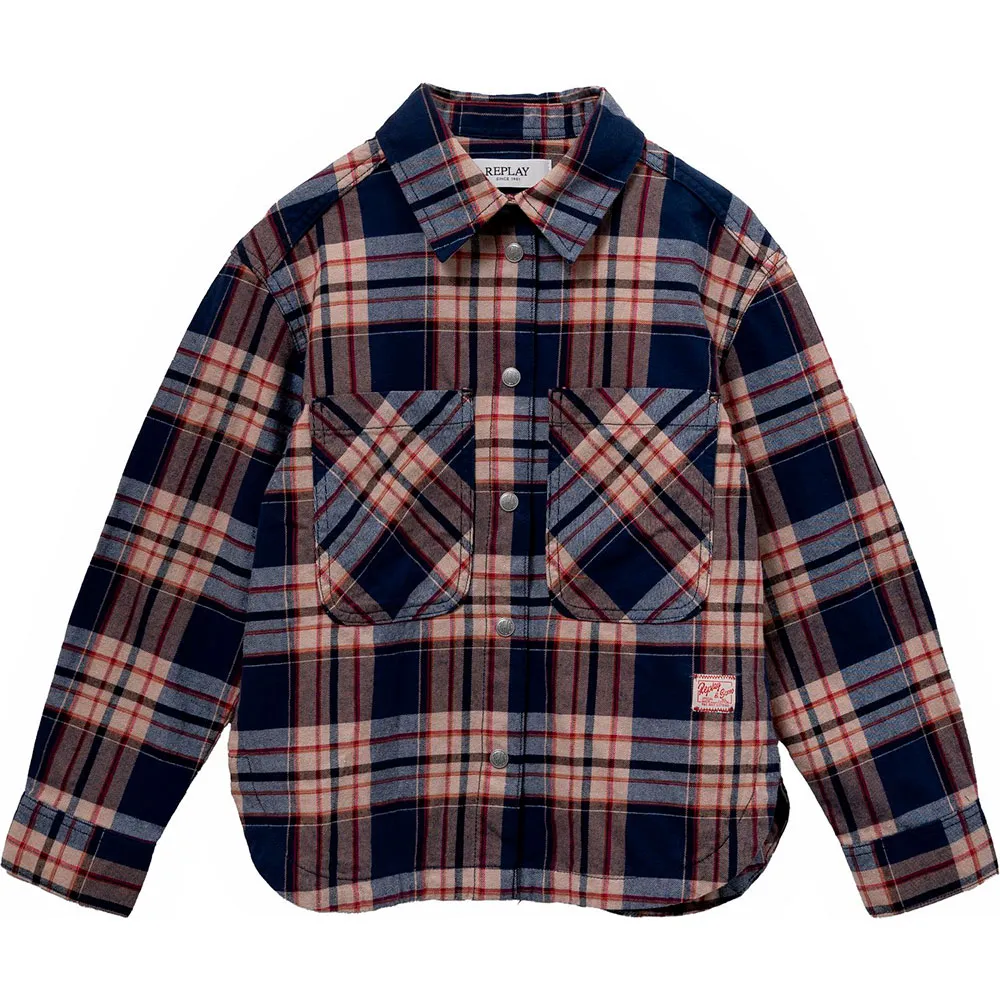 

Рубашка с длинным рукавом Replay SG1087.050.52856, синий