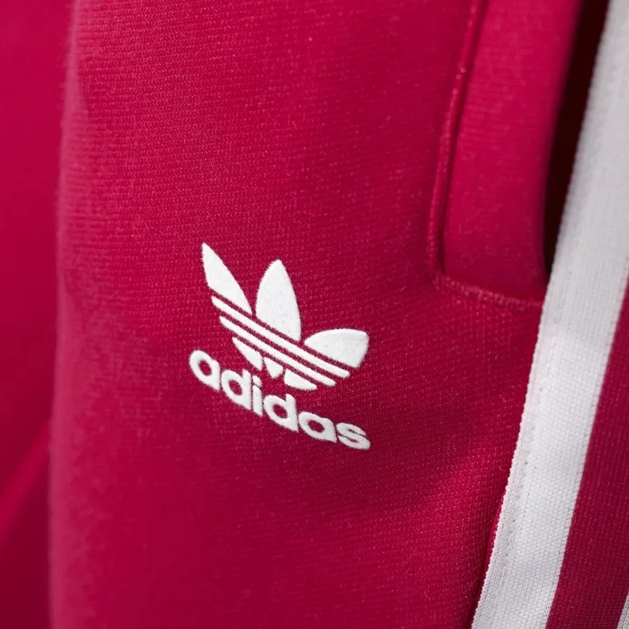 Спортивные брюки с эластичным поясом adidas Europa TP Power Pink, Розовый — фото 4