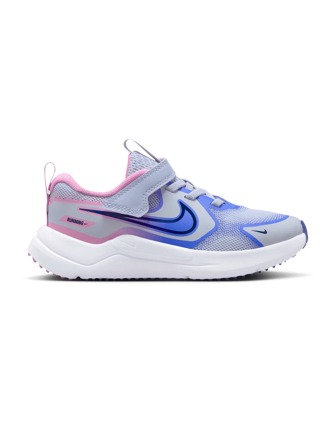 Детские беговые кроссовки с эластичной шнуровкой Nike COSMIC RUNNER PSV, синий