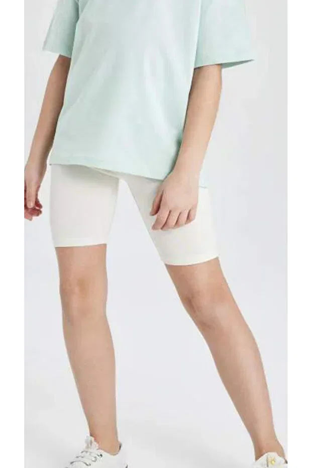 Детские спортивные леггинсы для девочек с принтом Basics Rutbil Sports, White