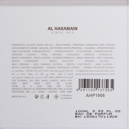 L'Aventure by Al Haramain Eau De Parfum Spray 3.3oz Белый — фото 3