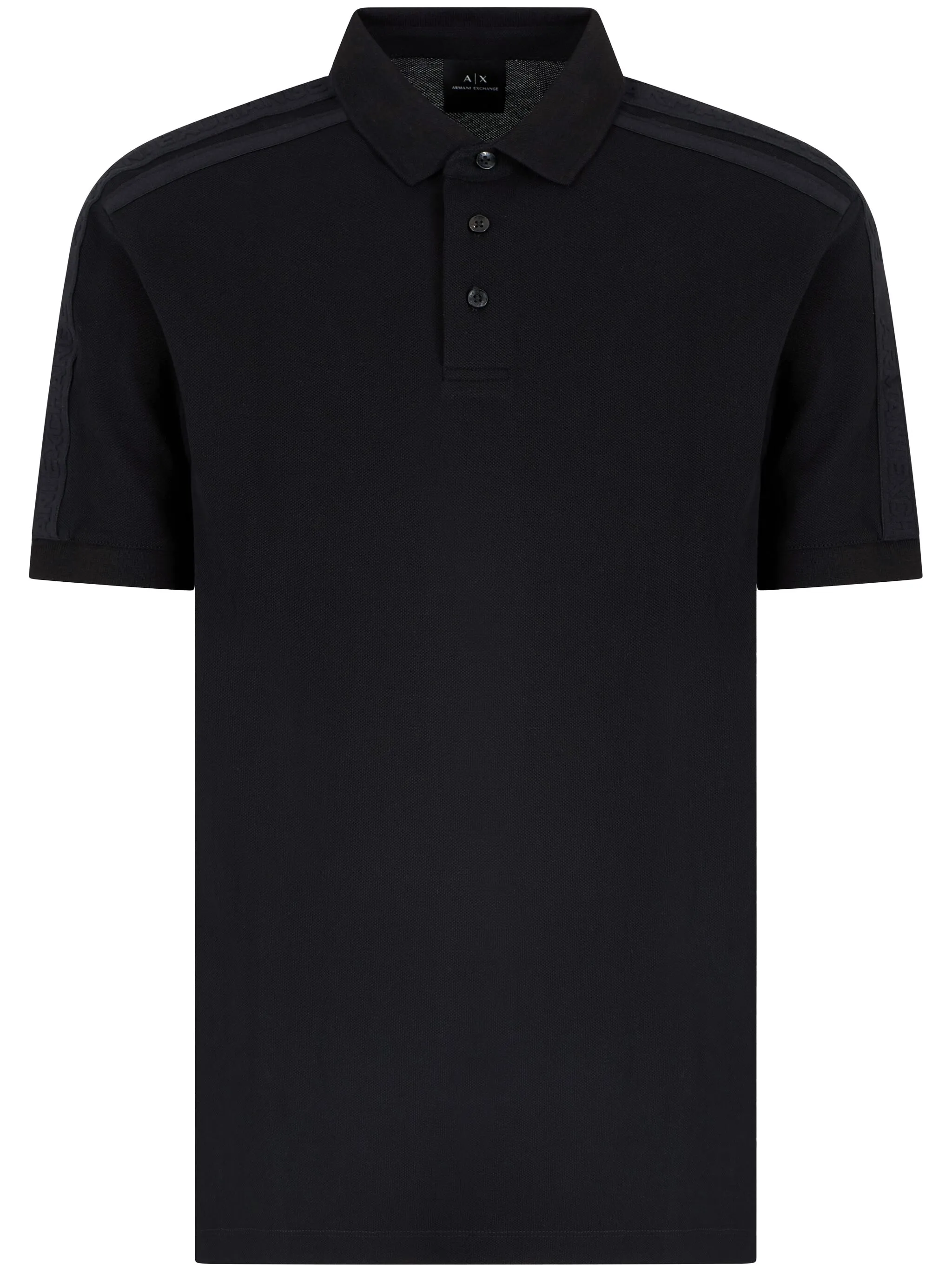 

Рубашка поло Armani Exchange, черный