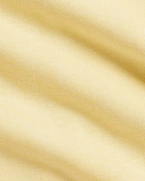 Детский комплект из футера с полноценной застежкой-молнией и штанами Ralph Lauren, T-Bird Yellow — фото 3