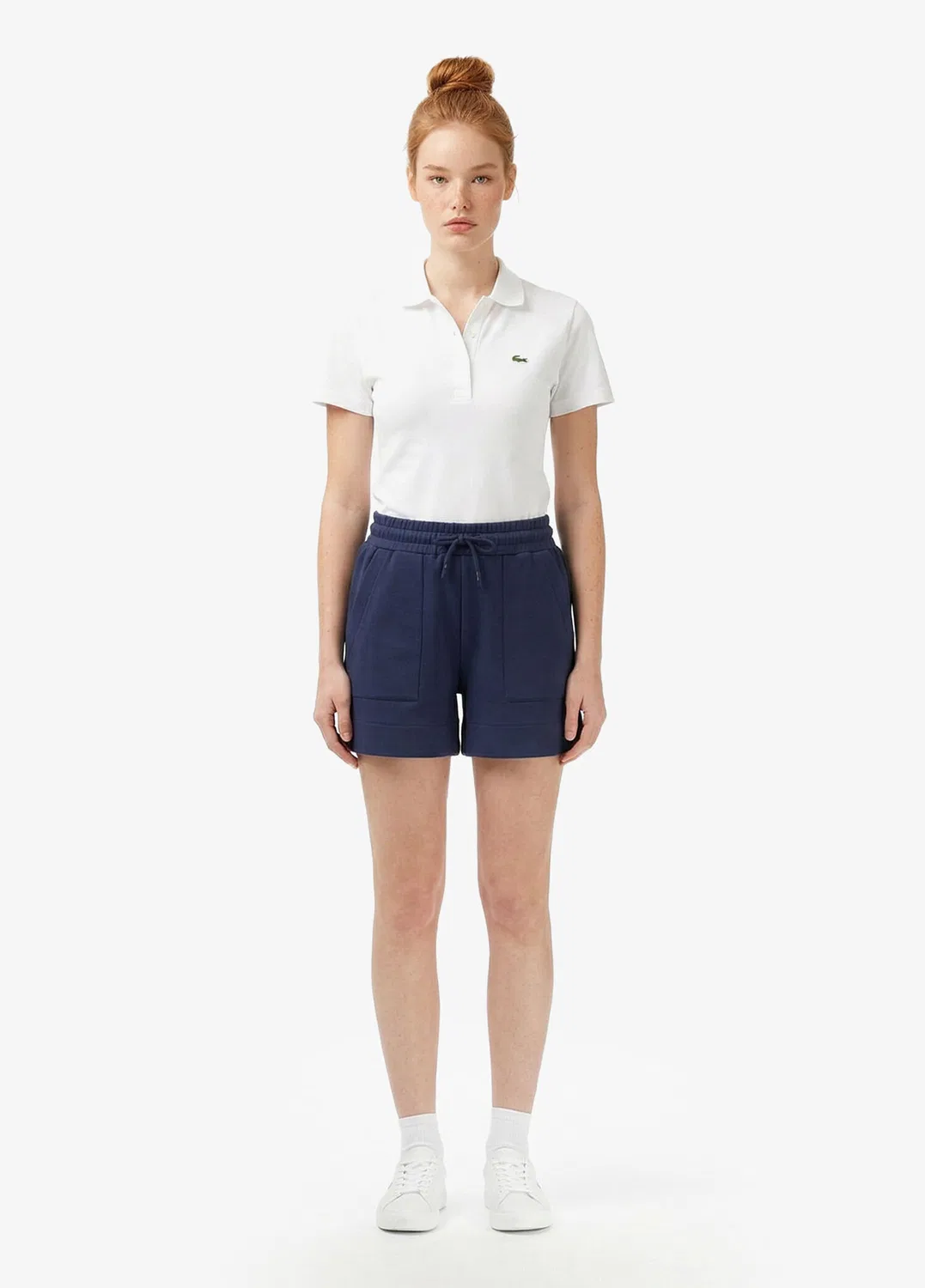 Шорты Lacoste Relaxed Fit, Lacivert, базовые, темно-синие