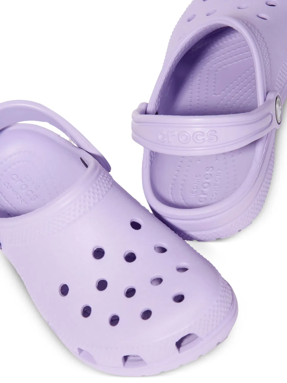 Детские клоги Classic фиолетовые Crocs, фиолетовый — фото 2