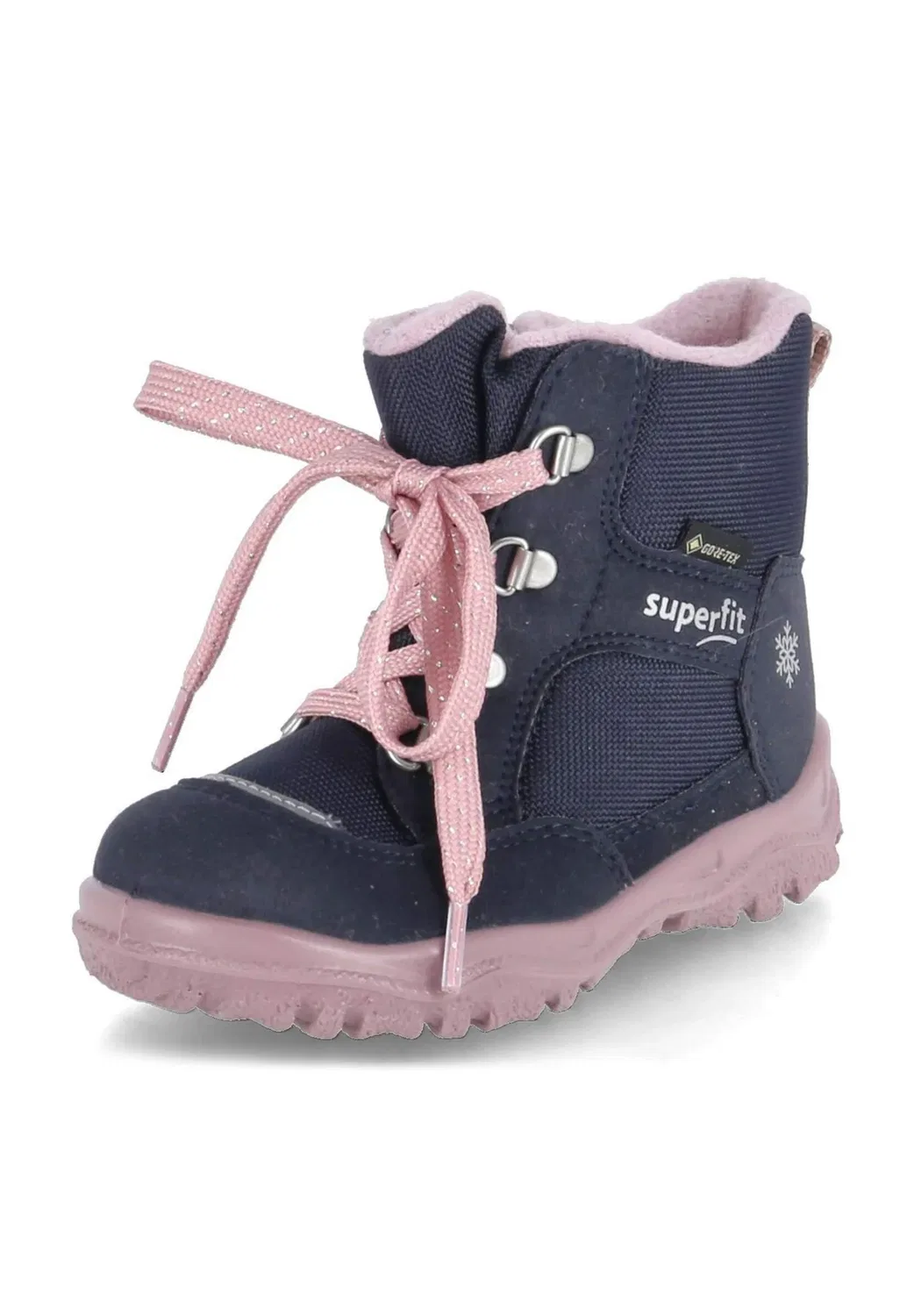 Зимние ботинки Superfit, Dunkelblau Rosa