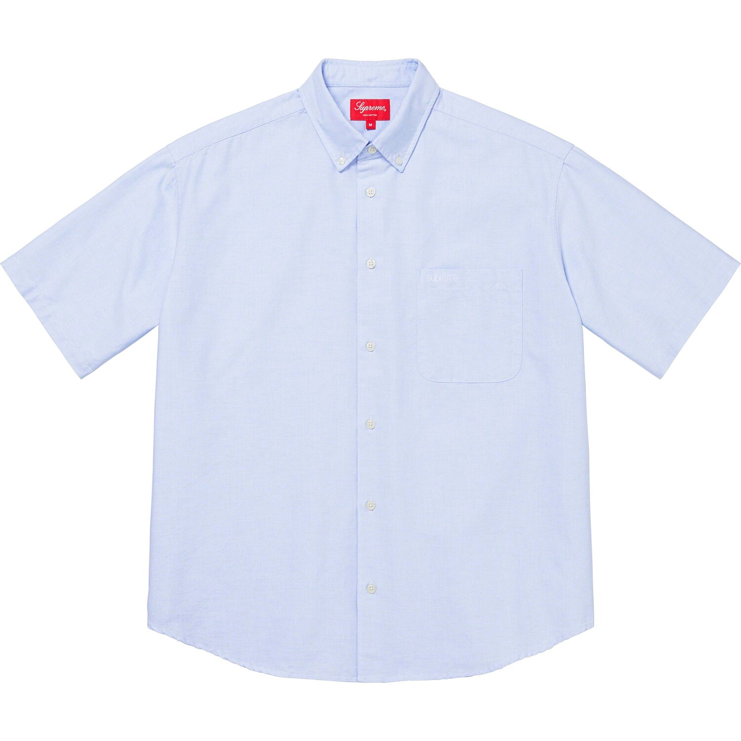 

Рубашка Supreme Loose Fit Short-Sleeve Oxford, голубой