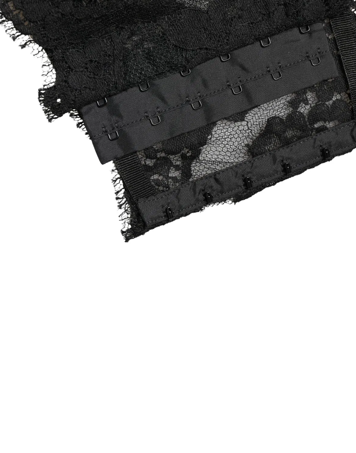 Женский бюстгальтер-бандо с кружевом Bandeau Dolce & Gabbana, Black — фото 3