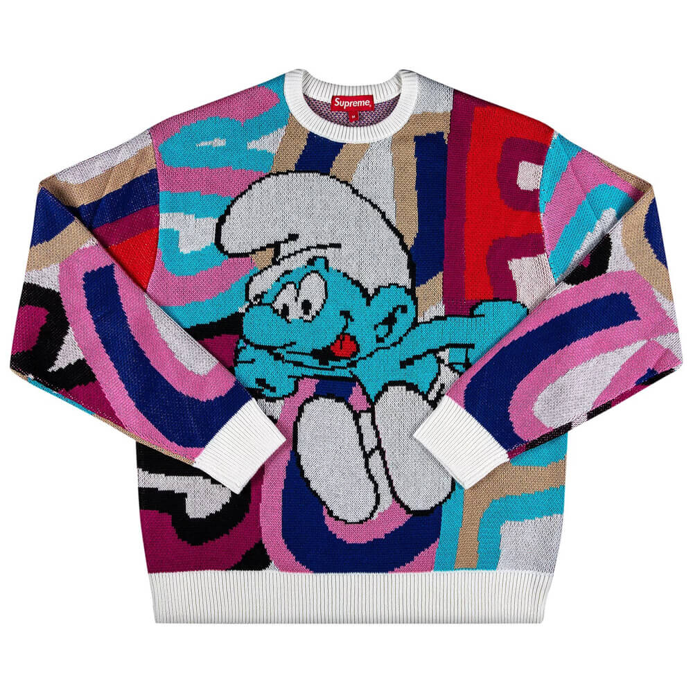 

Свитер Supreme Smurfs, белый