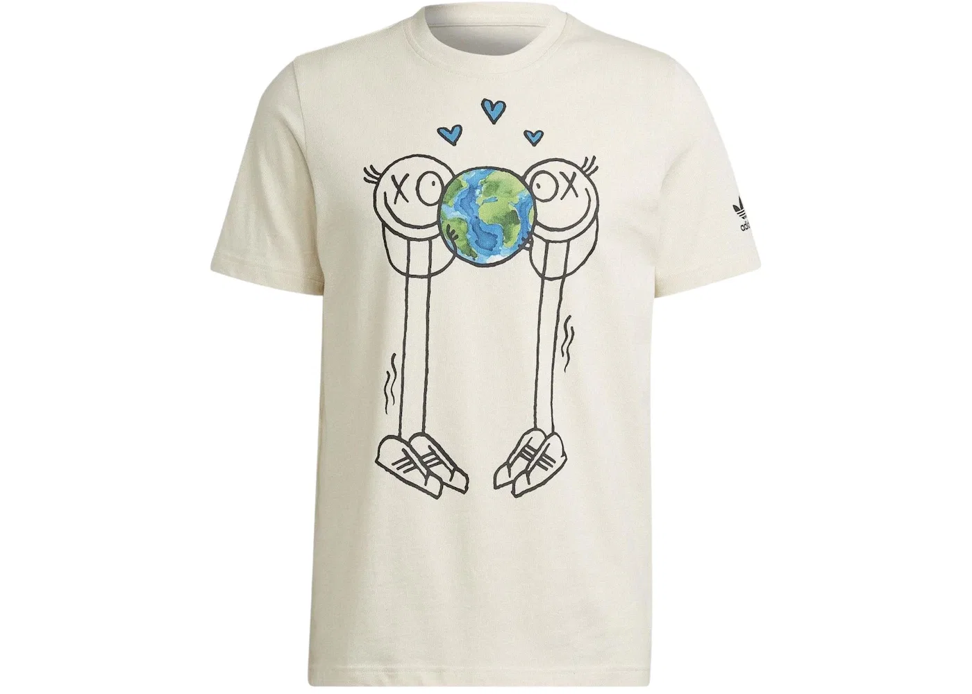 Мужская футболка с принтом Adidas x Andr Saraiva Tee, White
